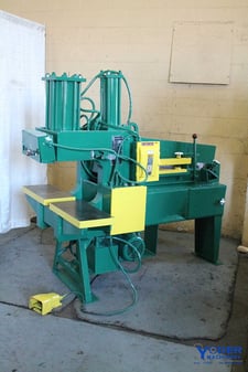 4" x 4" x 3/8" Metal Muncher #MM90C, hydraulic ironworker, 86 ton, 1979, #63902