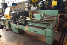 15" x 56" South Bend #Nordic-15", 3-jaw 8" chuck, taper attach, 40-2000 RPM, steady rest