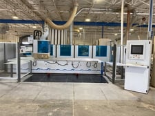 Homag #BOF-3111/37/15/R, CNC Router, 60" x 144" working area, Gridded, Pneumatic reference stops, Vacuum