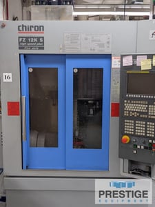 Chiron #FZ-12K-S, 5-Axis vertical machining center, Fanuc 31iA, automatic tool changer, 40000 RPM, Renishaw