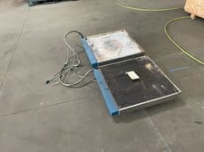 24" x 24" x 2.25" Electric Heated Platen
