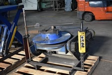 2000 lb. Koike Aronson #HD20A, gear-driven welding positioner, pendant Control w/ variable speed