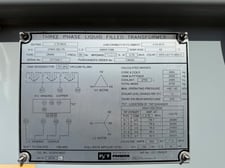3750 KVA 27600 Delta Primary, 2400Y/1386 Secondary, 3 phase Station Style Transformer, HV top, LV side box