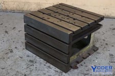 Carlton T-slot box drill table, 28 x 28 x 20, #66499