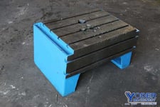 Custom T-slot box drill table, 34 x 25 x 20, #69786