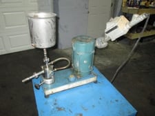 Hi-Speed lab Colloid Mill #SD-40-20, 1.5 HP, stainless steel contact parts, single phase, 115/230 V., 3450 RPM