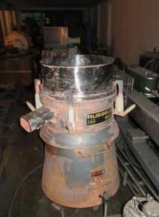 20" Russel Finex #16350, Screener, stainless steel contacts, 2 HP, 1725 RPM, 208-230-460 V., 3 phase (2