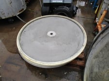 48" Round Screen, (2) 20 mesh, (1) 24 mesh, (3) 30 mesh, (3) 34 mesh, (1) 40 mesh, center support ring