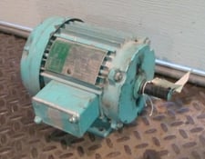 .5 HP @ 1380 RPM, SEW Eurodrive type DFT71DTBMG05HR, Right Angle, AC, Gear Reduced Motor, 230/400 Volts, 3.7