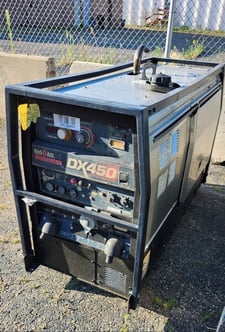 450 Amps, Red-D-Arc #DX450 Diesel Welder, Processes: Stick (SMAW), TIG (GTAW), MIG (GMAW), Multiprocess, Air
