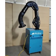 Airflow Systems #Minipac-PG5-HP, portable dust collector, 10' HAS 2 EZ arm, 2011,S43216