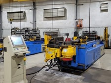 3.9" Horn #CNC100TBREL, tube bender, 190 Degrees  bend angle, 56 HP total power, 2008, S43405