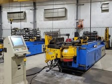 3.9" Horn #CNC100TBREL, tube bender, 190° bend angle, 56 HP total power, 2008,S43405