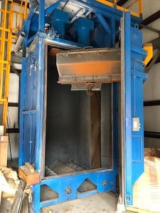 BCP #A4-9479, spinner hanger, (2) 30 HP wheels, w/dust collector, refurbished, 1999