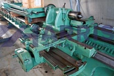30" x 360" Lehmann #2516, hollow spindle lathe, 9.57" spindle bore, 16" swing over cross slide, 1943