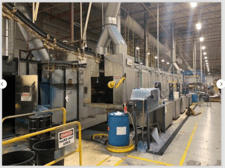 Production Systems, 5-stage Stainless Steel pretreatment washer