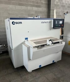 SCM #Startech-CN, Feed Thru CNC Machining Center, 120" X, 31" Y, 1" Z max panel, 2018