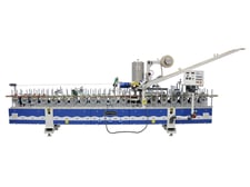 Unimak #PW-20F4-E, Hot Melt Profile Wrapper, (4) 13.1' long bedframe, (16) drive wheels, 49-131 FPM, 2022