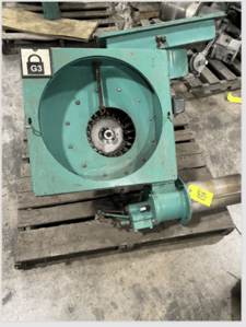 Eclipse Ratiomatic #200RM burner w/packaged blower, Version 3