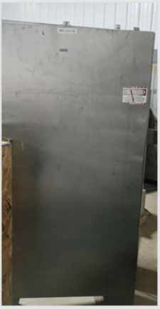 Hoffman #A-60HS3712SSLP, 60 x 38 x 12 Stainless Enclosure