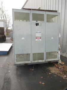 1500/2000 KVA 13800 Primary, 480/277 Secondary, Square D, 3 phase, substation transformer