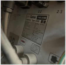 Gema #Optiflex, 12-gun Automatic Powder Coating System, Refurbished
