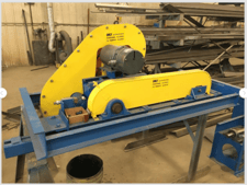 Jervis Webb #Unibilt, enclosed track conveyor chain Cat drive