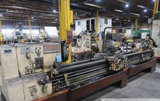 20" x 156" LeBlond #16-Heavy-Duty, 3-way chuck w/jaws, (2) steady rests, digital read out, 16-2000 RPM