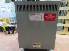 30 KVA 480 Primary, 208/120 Secondary, General Electric 9T23Q9873G19 type QL transformer, 1 yr warranty