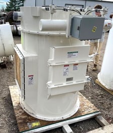 Schenk #36AVR14, Reverse Pulse Jet Dust Collector, carbon steel