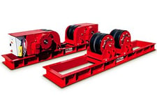 Red-D-Arc #RDA-CR60-NA tank roll set, 60 ton drive/idler roll set load-carrying capacity, 90 ton drive roll