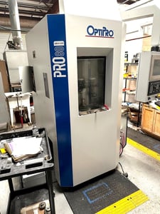 OptiPro #Pro80GTS, 5-Axis CNC optical spherical generator grinder, with chiller, 2020