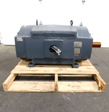 400 HP 1785 RPM Nidec D400PLCB-P motor, Frame 449T, ODP, 460 Volts, rebuilt 2021