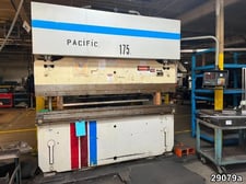 90 Ton, Pacific #J90-8, CNC brake, 8' overall, 78" between housing, 3-Axis Hurco Autobend 7 CNC, #29079