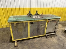 KRB #8, rotary table rebar bender