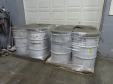 Alumina pebble mill media, 7400 lb.
