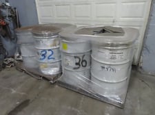 Alumina pebble mill media, 7500 lb.