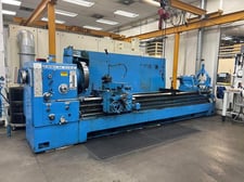 40" x 150" Geminis #GE0870, Gap Bed Engine Lathe, 40" over bed, 150" centers, 6" through hole, used, 12657