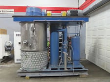 150 gallon Ross #HDM-150, double planetary mixer, Stainless Steel, vacuum capable, 20 HP