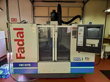 Fadal #VMC2216, CNC vertical machining center, 21 automatic tool changer, 22" X, 16" Y, 20" Z, 10000 RPM