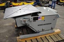5000 lb. Koike Aronson #MD-50, Positioner, 36' ' x 36' ' Table, Hand Pendant, Foot Pedal, 480 Volt, 2 Year