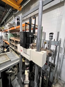 55 KIP (250kN) MTS #318.25, Two Column Material Fatigue Testing Load Frame with Top Mounted Actuator, 2006