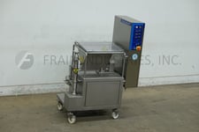 Tetra Pak Hoyer #FF2000C2, automatic stainless steel, mounted on Stainless Steel frame with casters