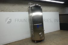 3775 gallon Quality Tank Solutions, 304 Stainless Steel jacketed, insulated tank, 80" dia x 168" straight