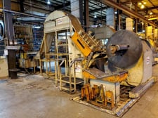 24" x .25" Coe Press Equipment #CPRT-15024, Servo Feedline, 15000 lb. capacity