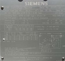 333 KVA, 7620 V, SIEMENS, 5/8% STEP-VOLTAGE REGULATOR, TYPE JFR