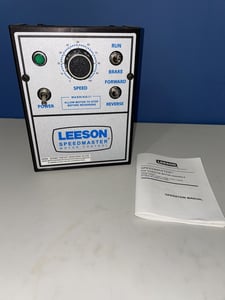 Leeson Speedmaster SCR Thyristor Motor Controller, new In open box, 1/4-3 HP mtr cap, 2014