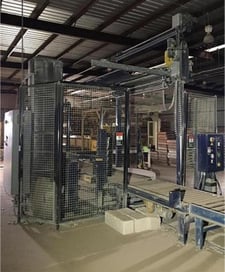 Lantech #Q-1000, automatic stretch wrapper
