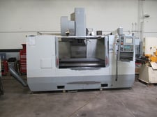 Haas #VF-6/50, CNC vertical machining center with 4th Axis drive, #50 taper,thru spindle coolant,probing