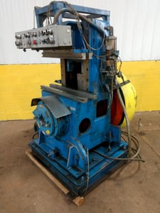 55 Ton, Yoder #P-55, cut-off press, 5 stroke, 13" die space, 39" pass line height, air clutch & brake, 4-way